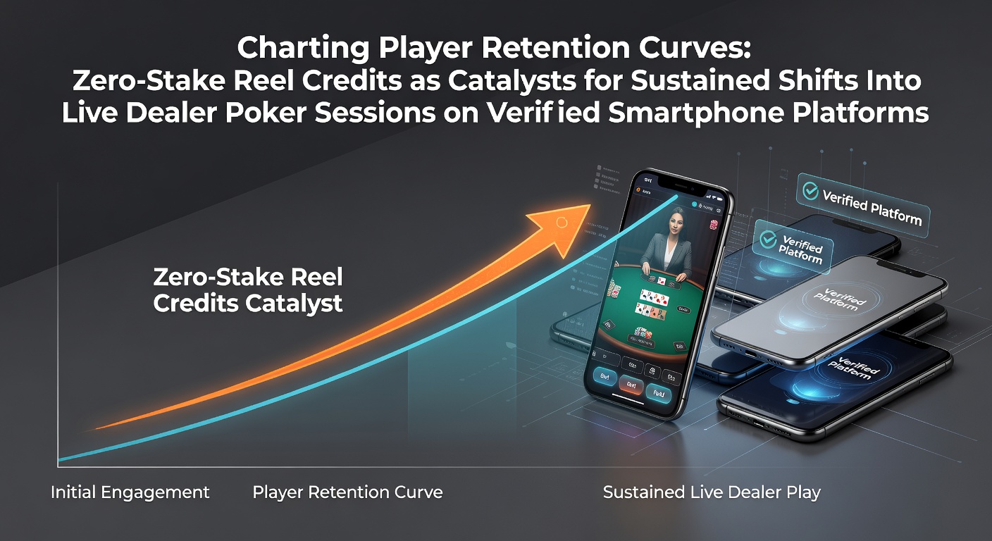 Diagramm zeigt Retention-Kurven mit Zero-Stake Reel-Credits und Übergängen zu Live-Poker auf mobilen Plattformen