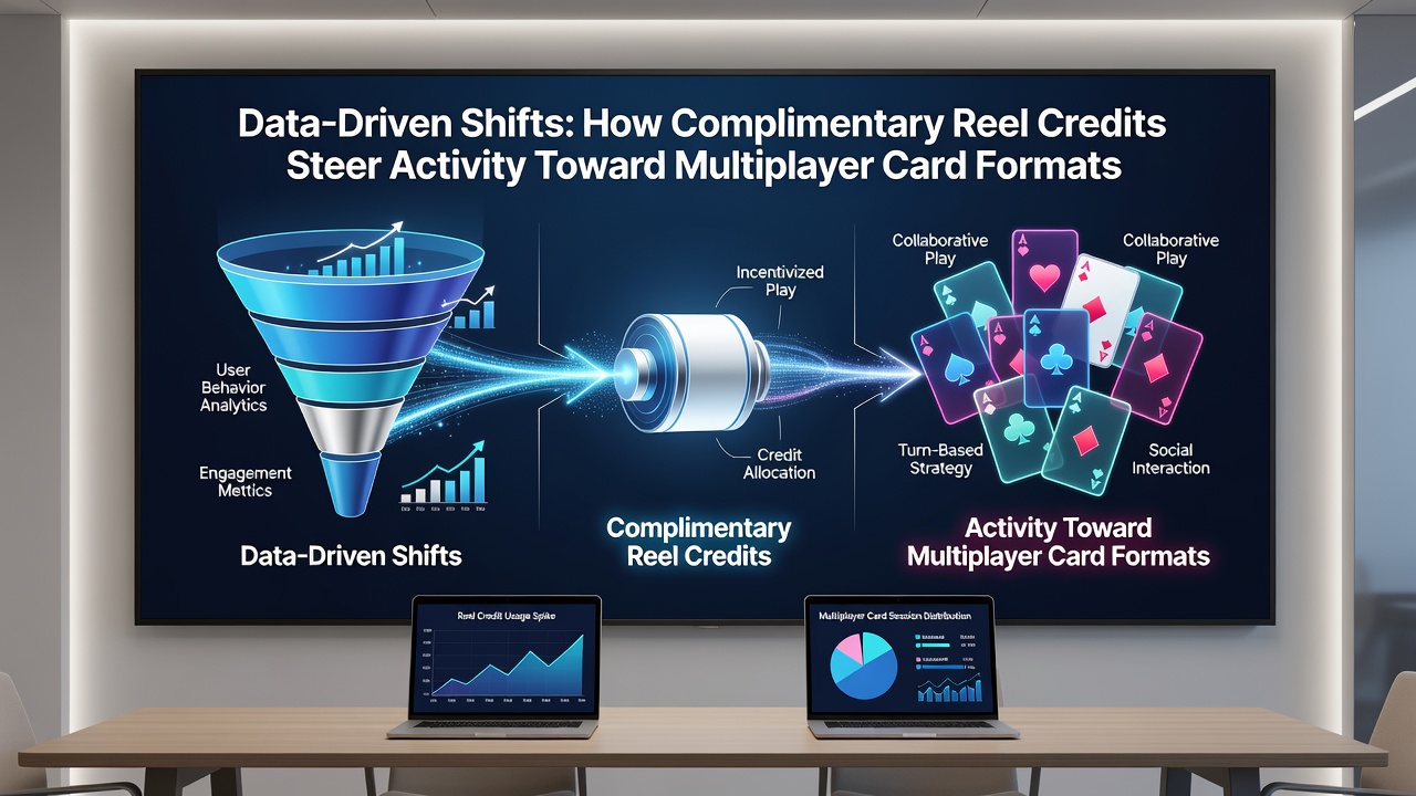 Grafik zu Spielerübergängen von Slots zu Multiplayer-Kartenformaten