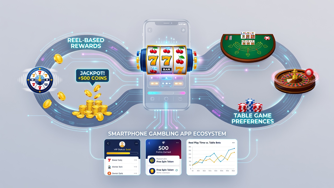 Grafik zu Nutzerpfaden von Slots zu Live-Tischspielen